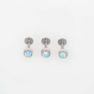 Piercing Labret & Tragus Opal