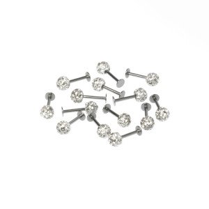 Piercing Labret Shambala Waxed 5mm Ball