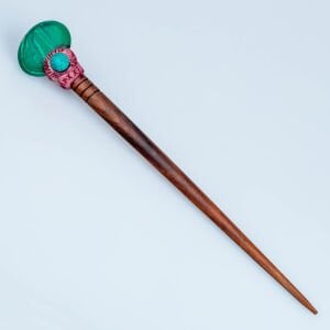 El Yapımı Doğal Taşlı Saç Çubuğu