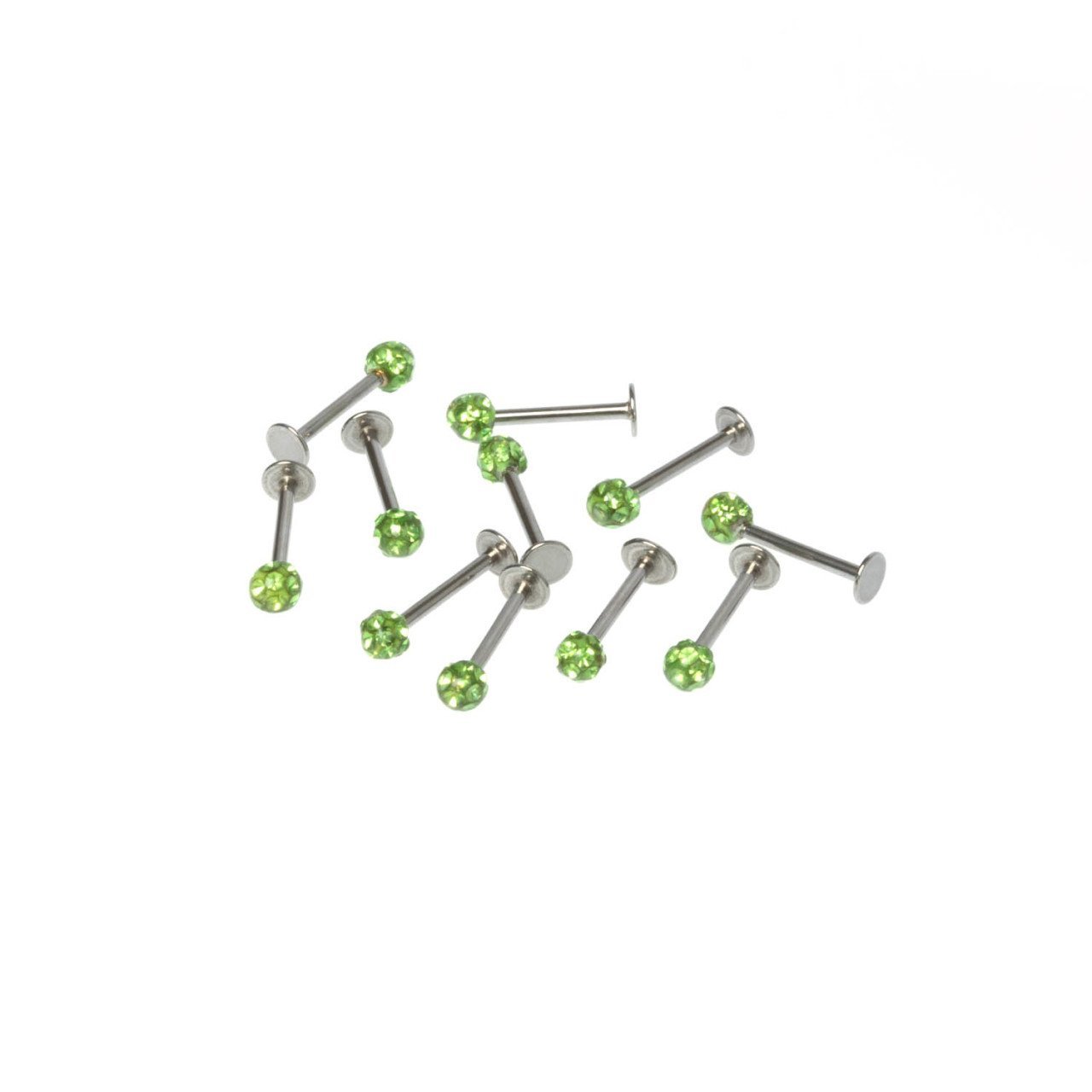 Piercing Labret Şambala Mumlu 3.5mm Top