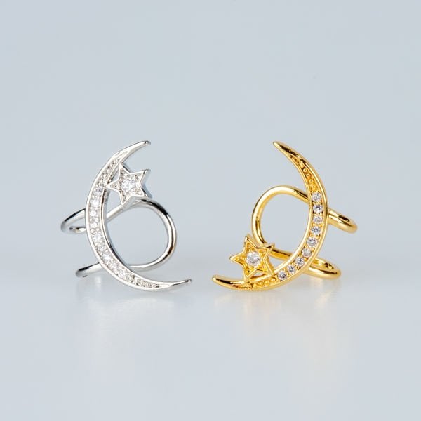 Piercing Rook Crescent Star Compression