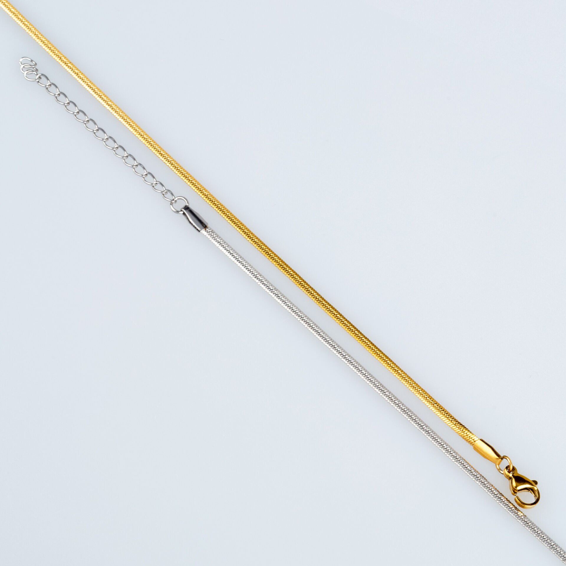 Çelik İtalyan Zincir Bileklik 2mm Kalınlık