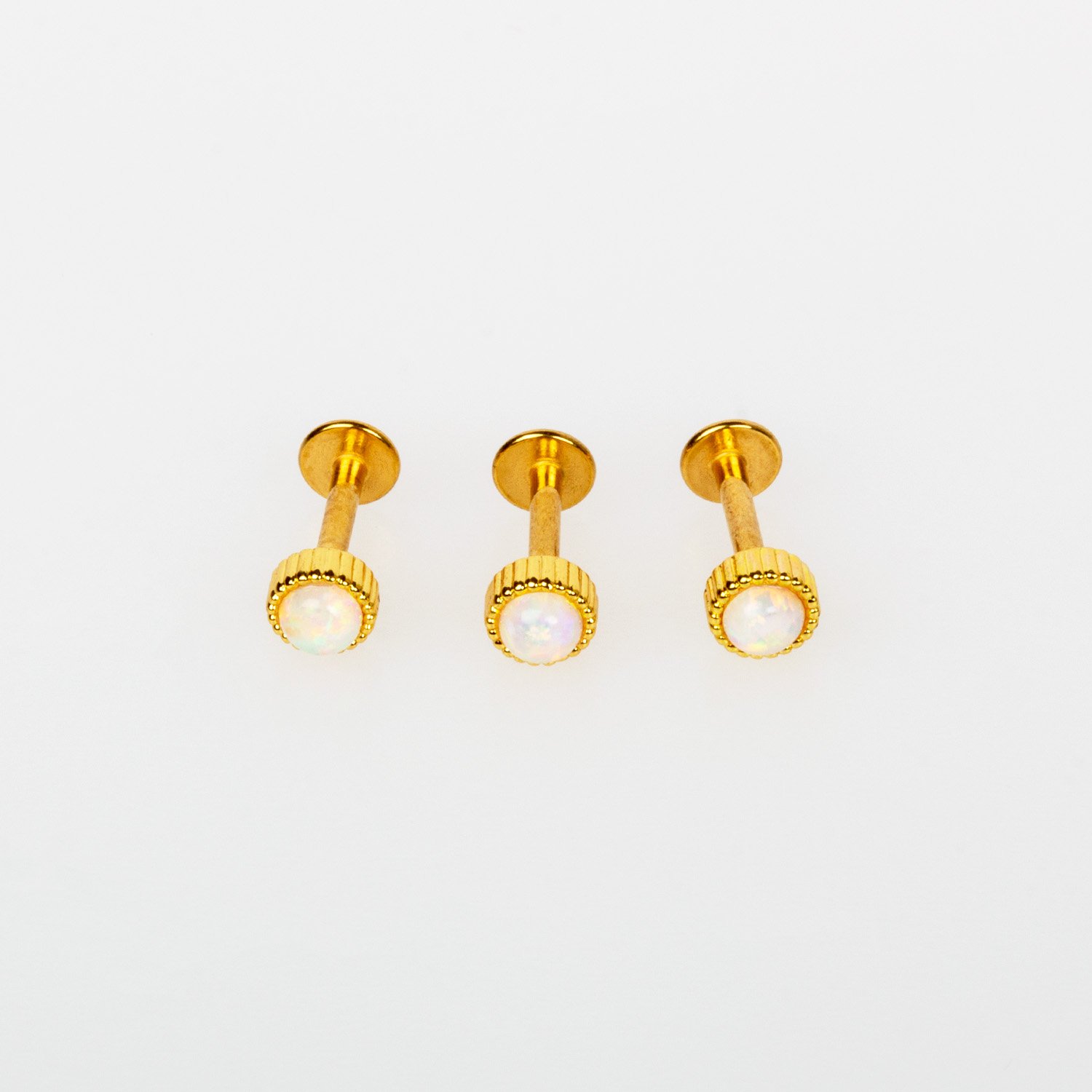 Piercing Labret & Tragus Opal