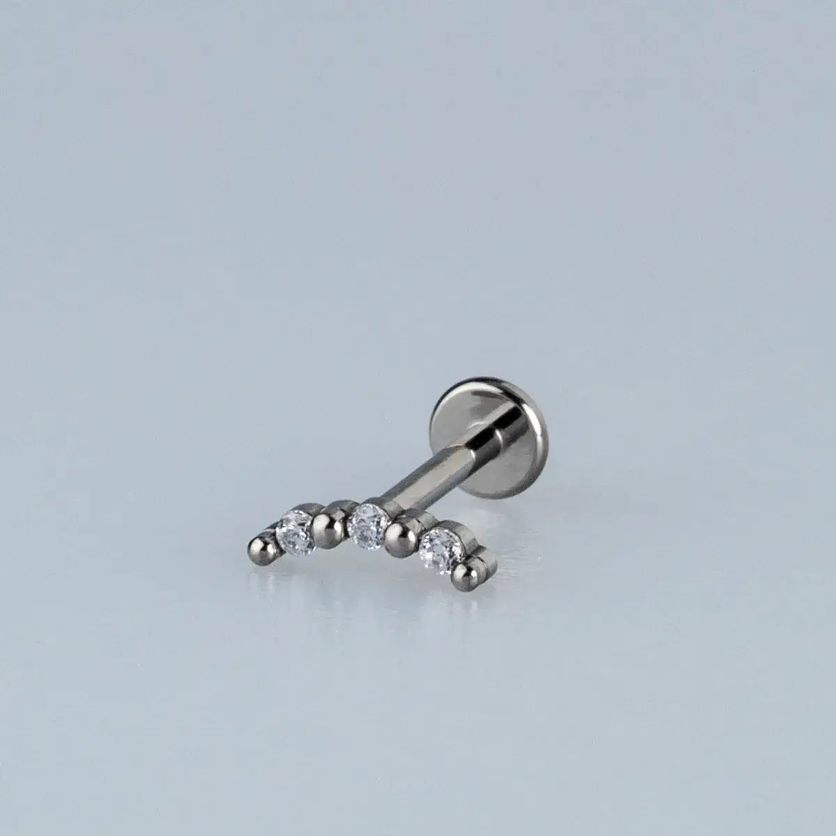 Toptan G23 Titanyum Üçlü Kavis Piercing