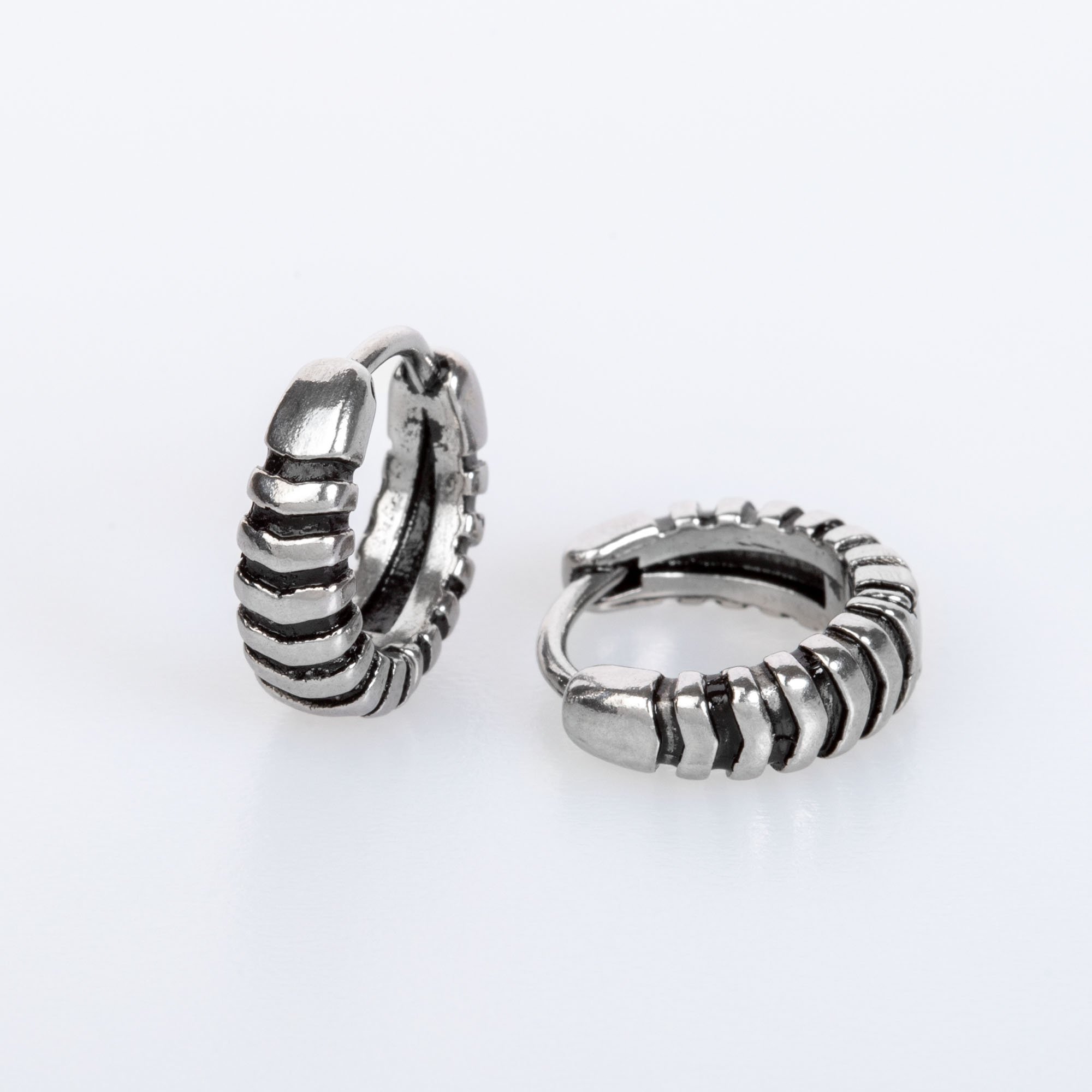 Steel Earrings - Pair