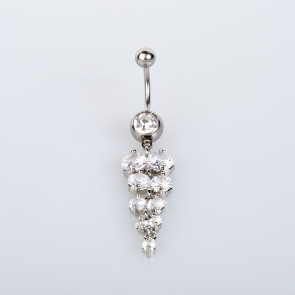 Piercing Göbek Taşlı