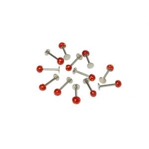 Piercing Labret Shambala Waxed 3.5mm Ball Size: 1.2x8x3.5mm