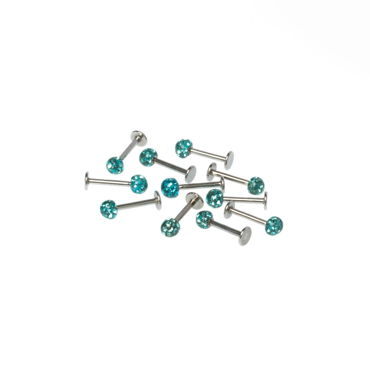 Piercing Labret Şambala Mumlu 3.5mm Top