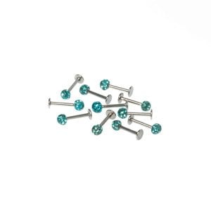 Piercing Labret Şambala Mumlu 3.5mm Top