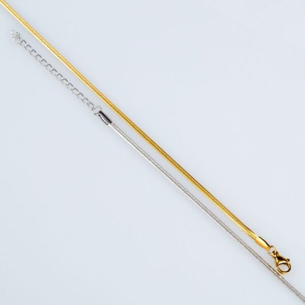 Çelik İtalyan Zincir Bileklik 1.5mm Kalınlık