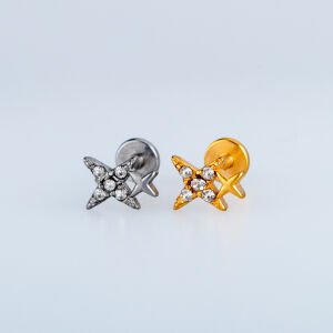 Piercing Çelik Tragus Yıldız