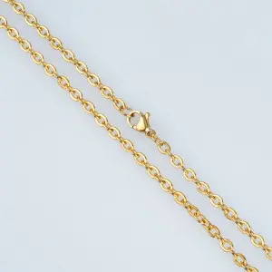 Çelik Zincir Kolye 3mm Zincir Boyu 55cm
