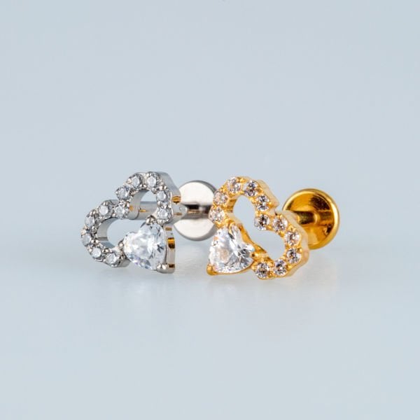 Piercing Titanium Tragus Heart