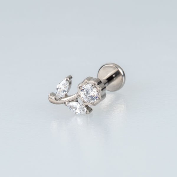 Piercing Titanyum Tragus Çiçek