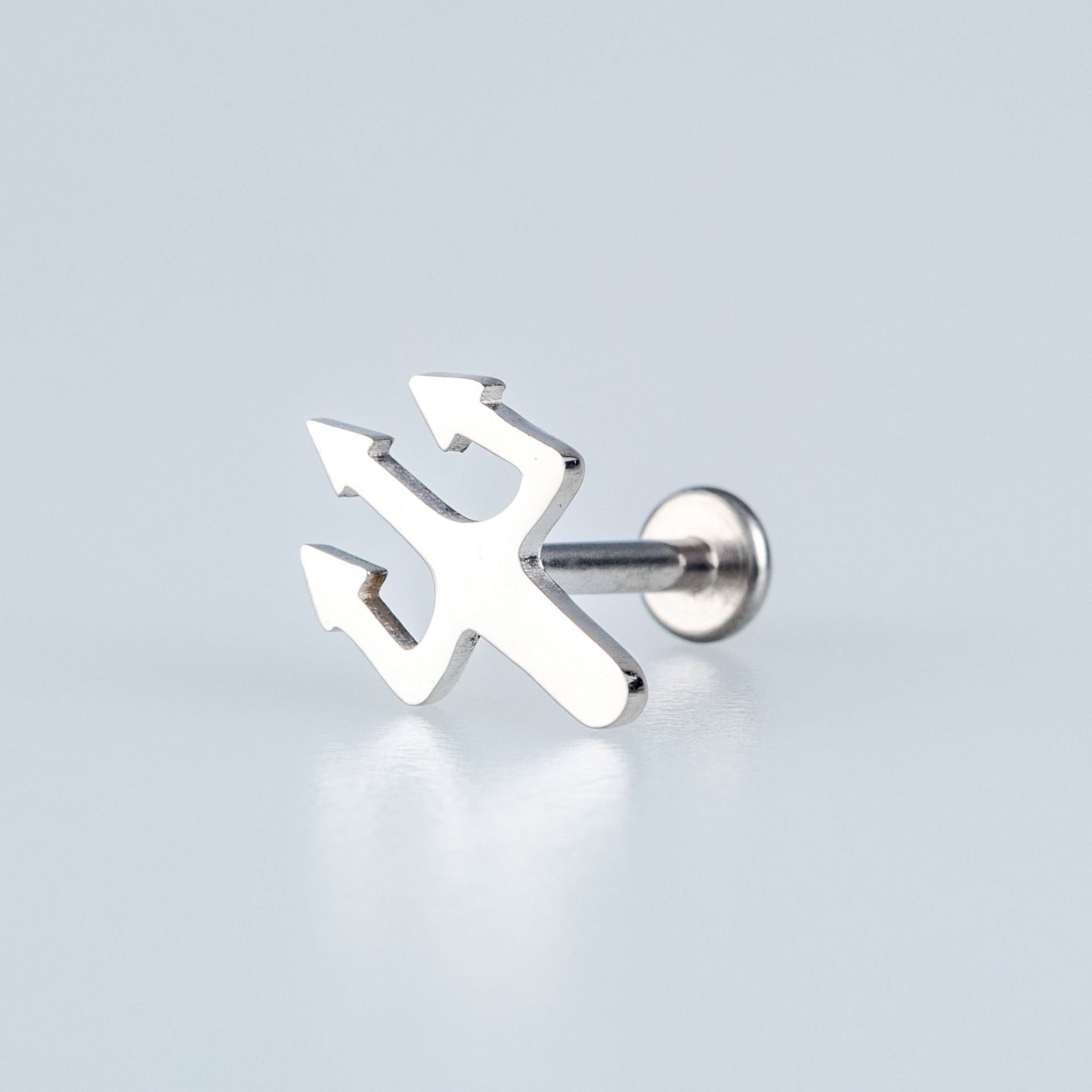 Piercing Steel Tragus Trident