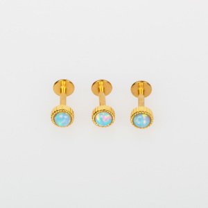 Piercing Labret & Tragus Opal