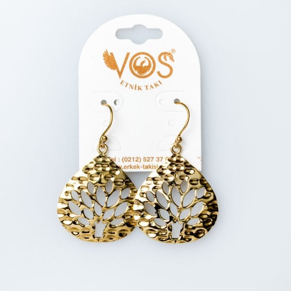 Brass Earring Pair