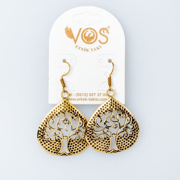 Brass Earring Pair