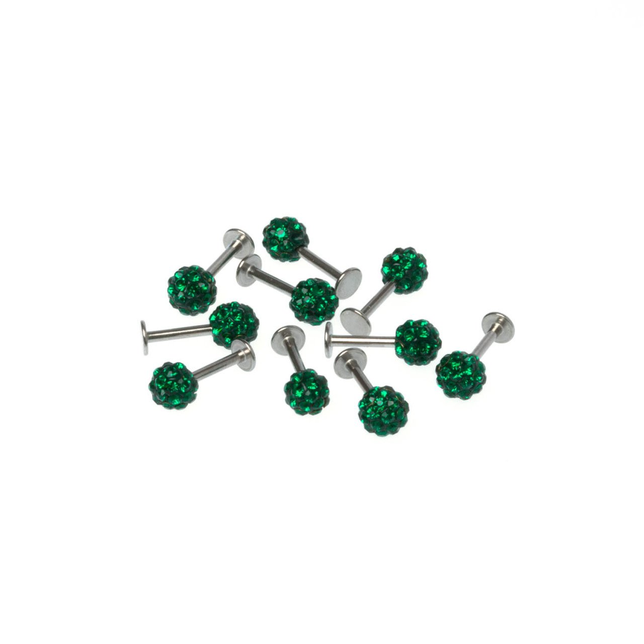Piercing Labret Şambala Mumsuz 5mm Top