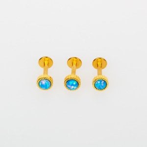 Piercing Labret & Tragus Opal