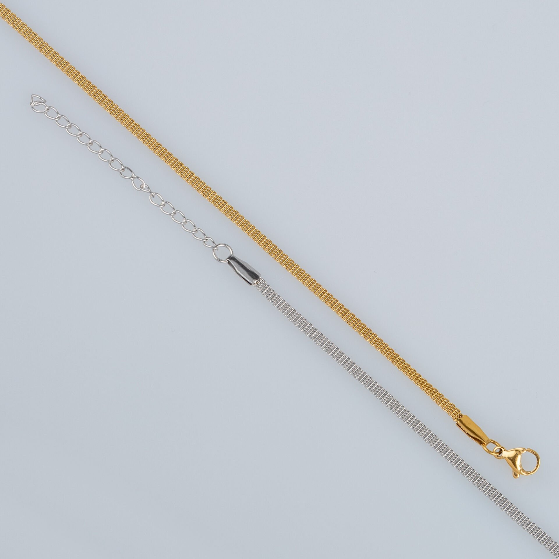 Çelik Zincir Bileklik 2mm Kalınlık