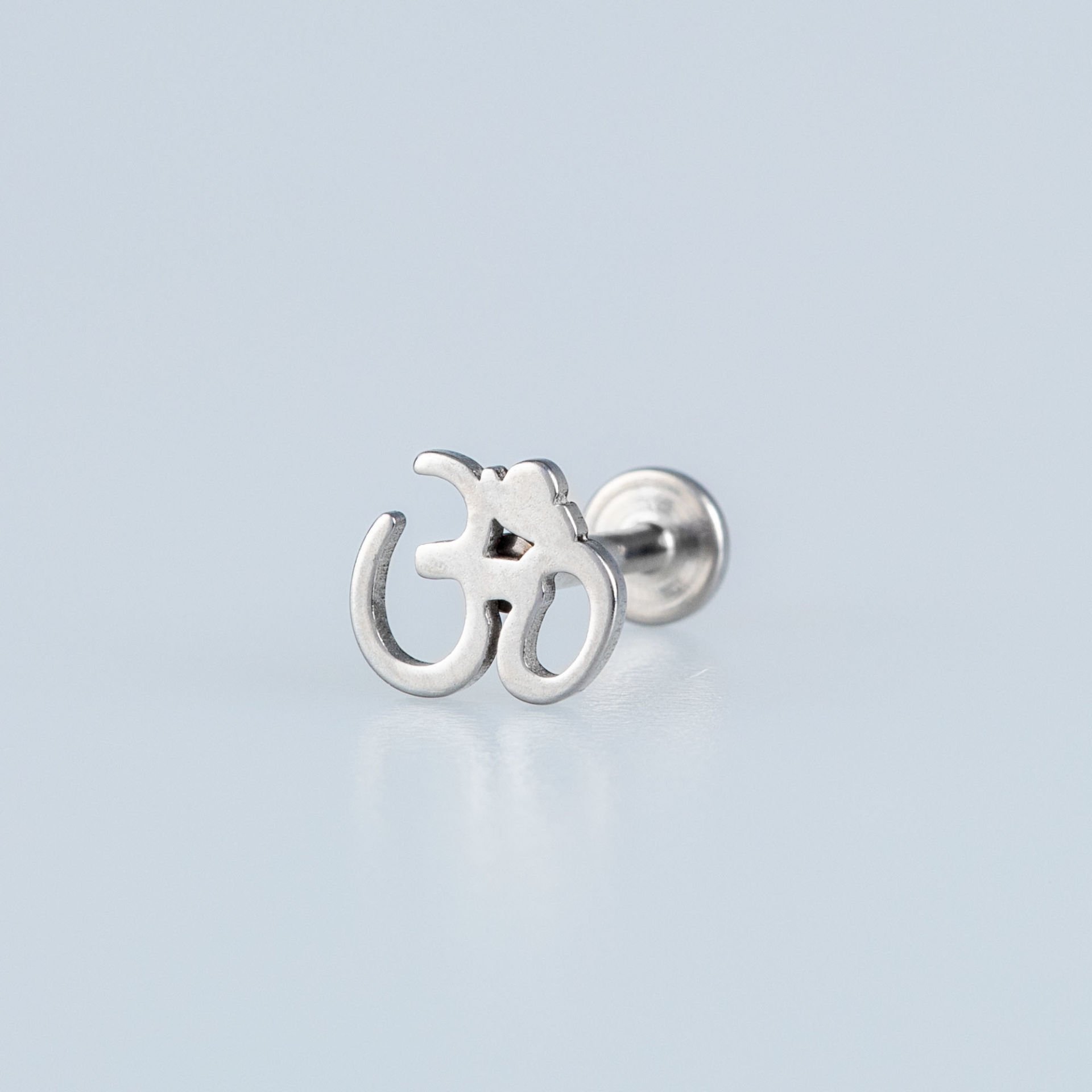 Piercing Steel Tragus Om