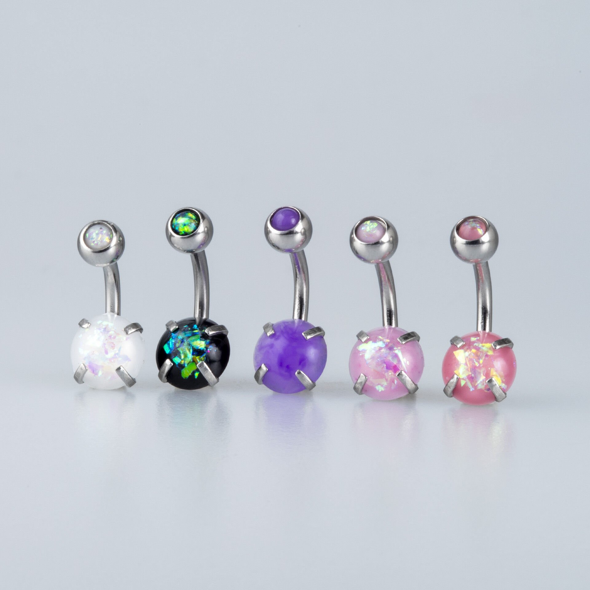 Piercing Göbek 5 Renk Seçeneği
