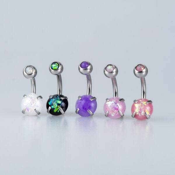 Piercing Göbek 5 Renk Seçeneği