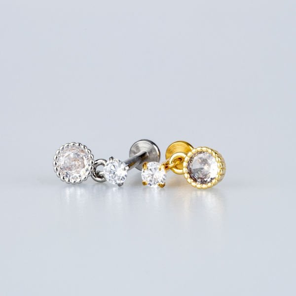 Piercing Tragus Yellow Small Object