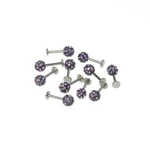 Piercing Labret Shambala Waxless 5mm Ball