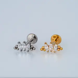Piercing G23 Titanyum Tragus Lotus