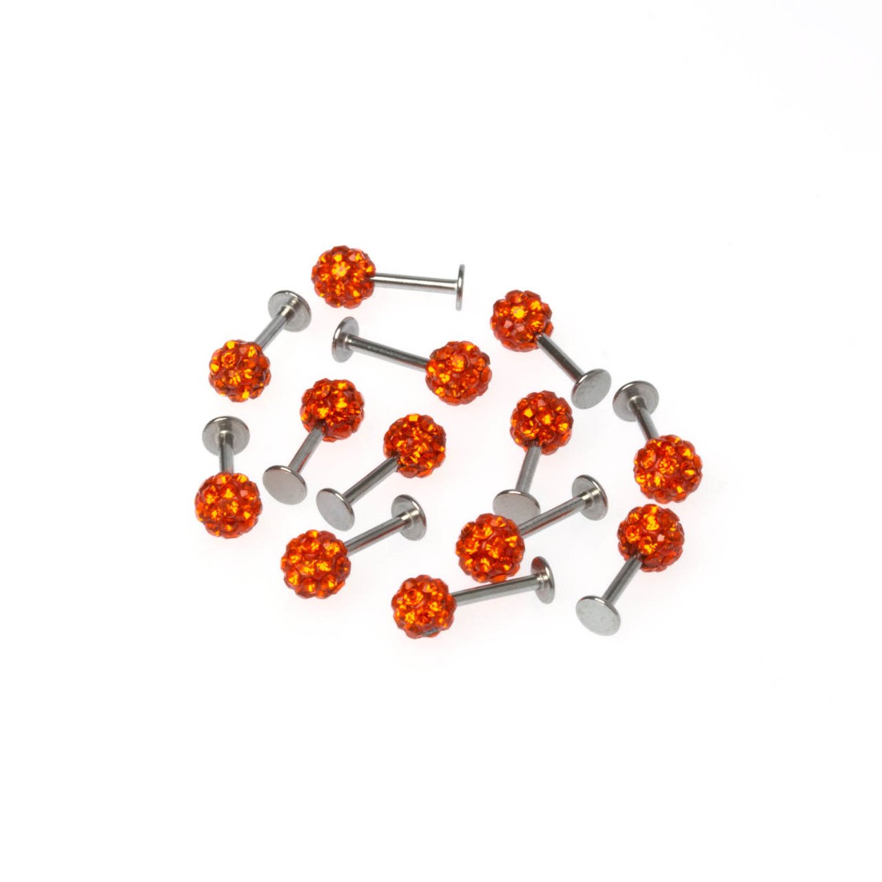 Piercing Labret Şambala Mumsuz 5mm Top