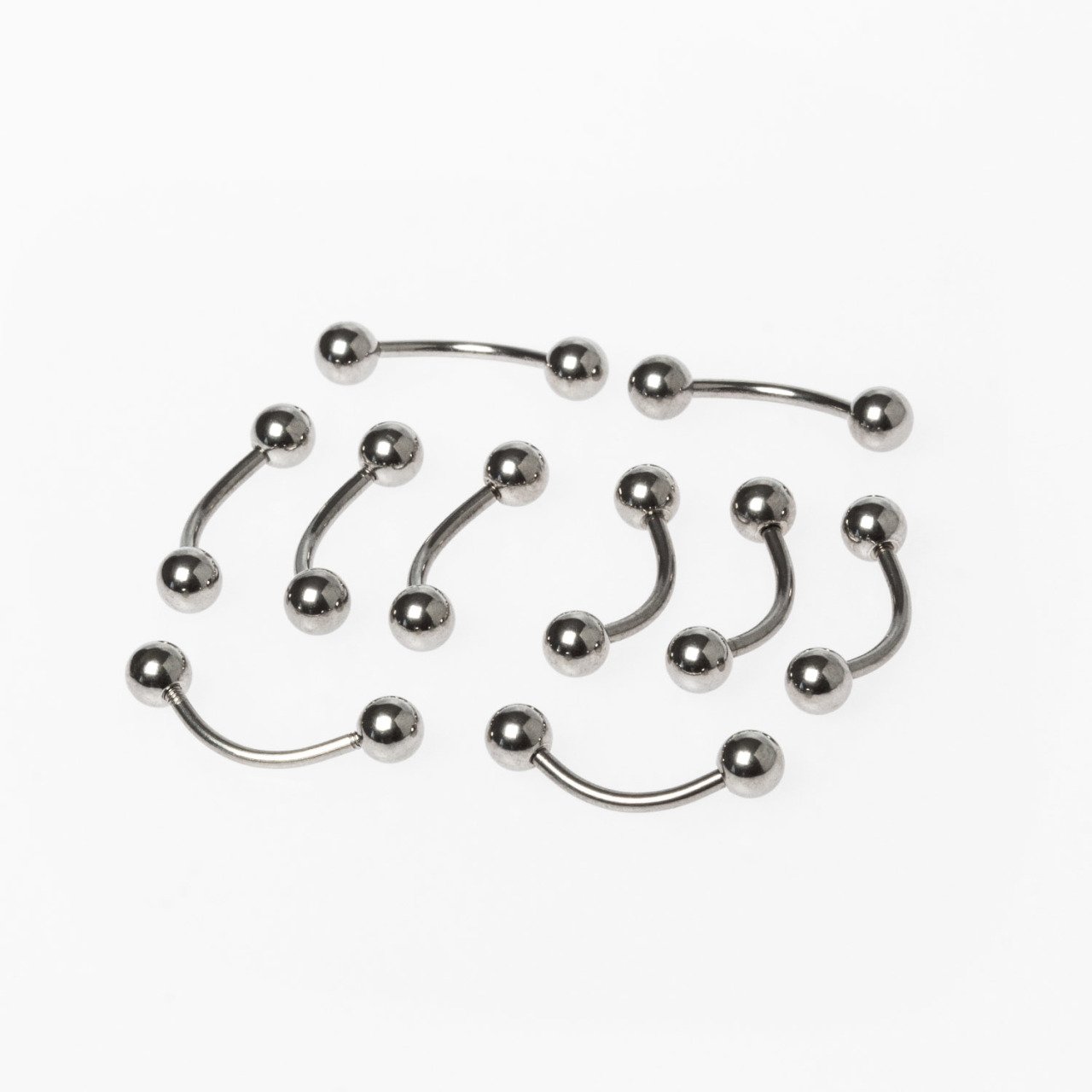 ثقب الحاجب 4 مم طول الكرة: 1.2x8x4mm