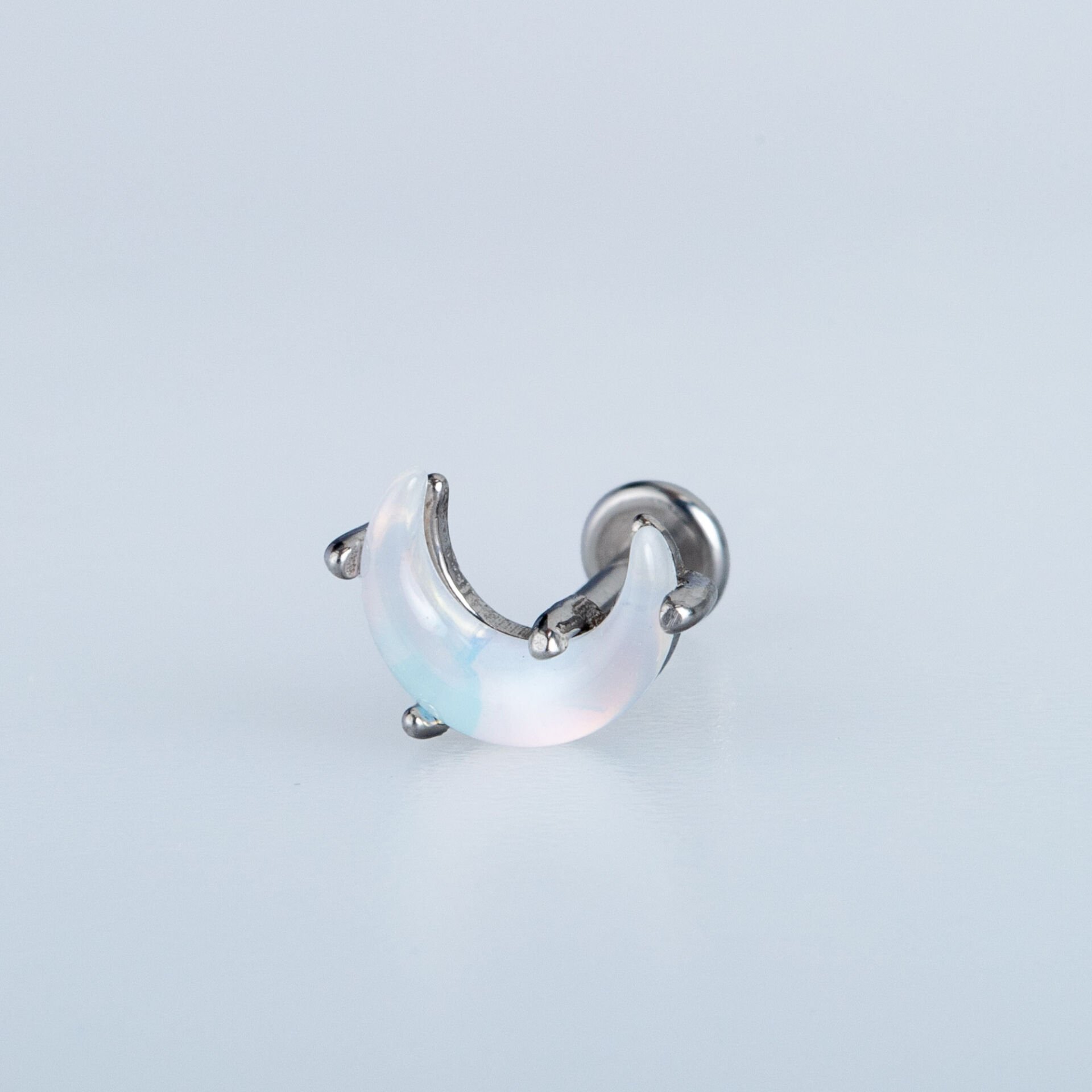Piercing Çelik Tragus Helix Ay