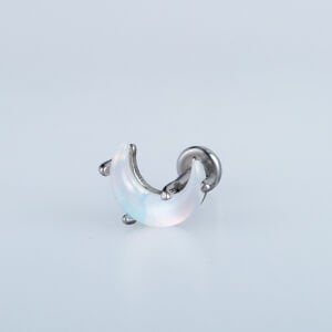 Piercing Çelik Tragus Helix Ay