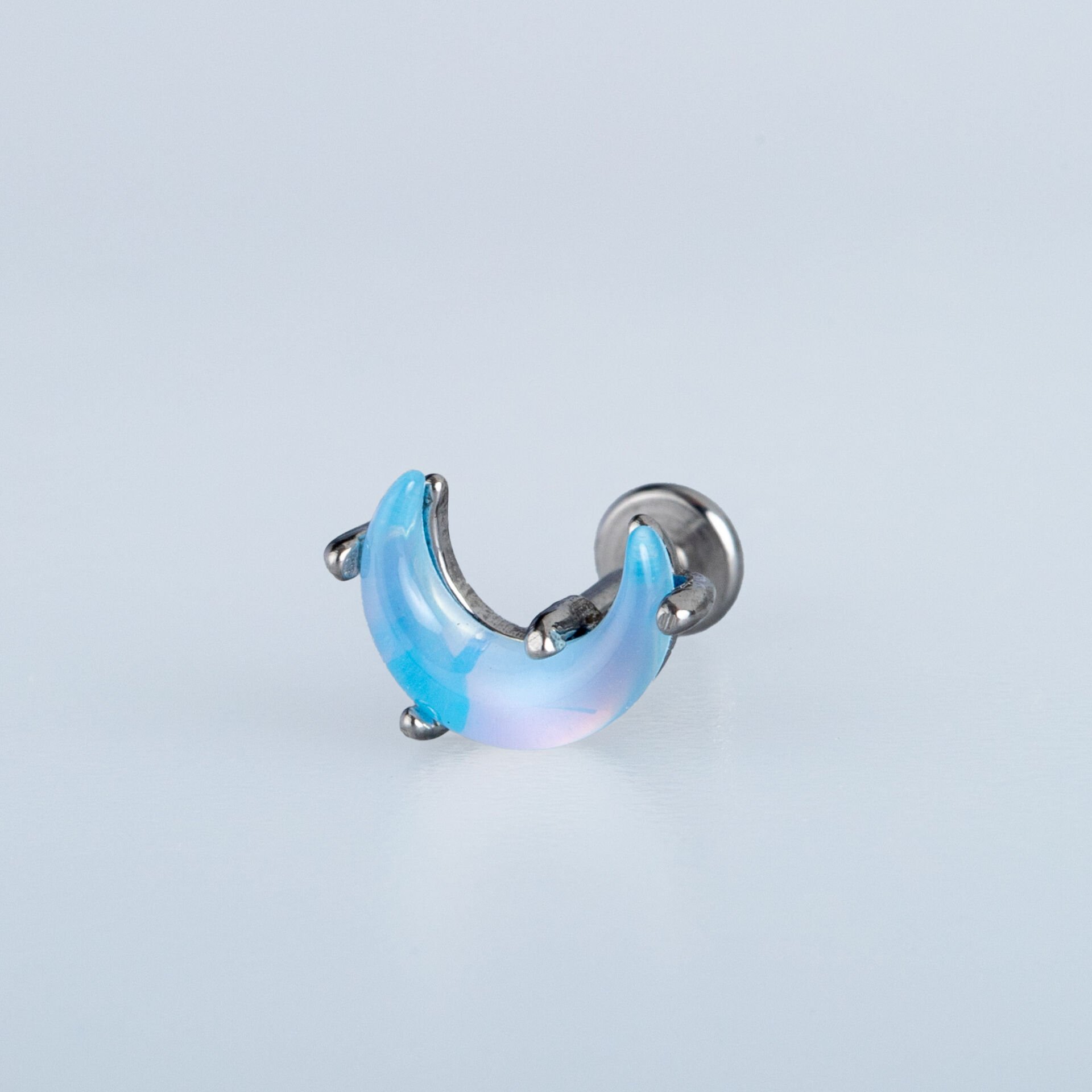 Piercing Çelik Tragus Helix Ay
