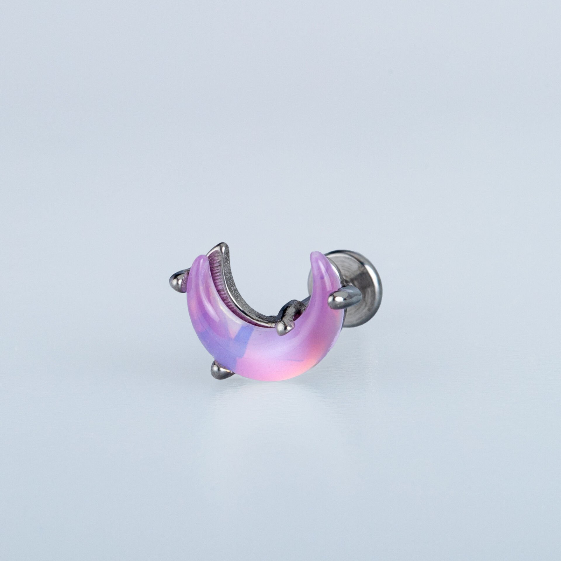 Piercing Çelik Tragus Helix Ay