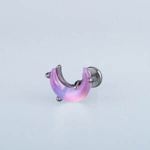 Piercing Çelik Tragus Helix Ay