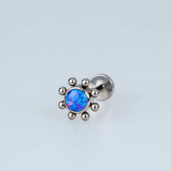 Piercing Titanium Tragus Opal