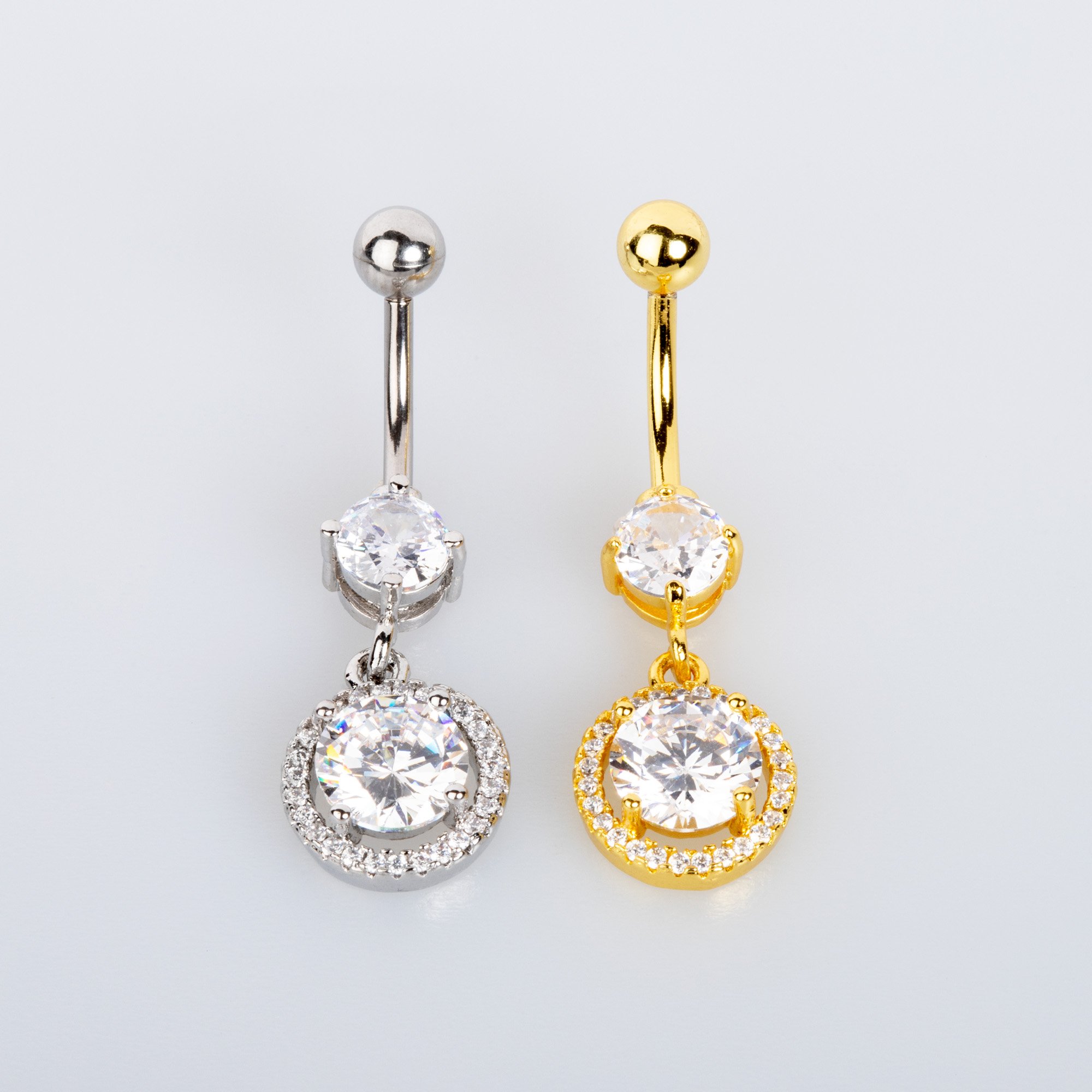 Piercing Göbek Taşlı