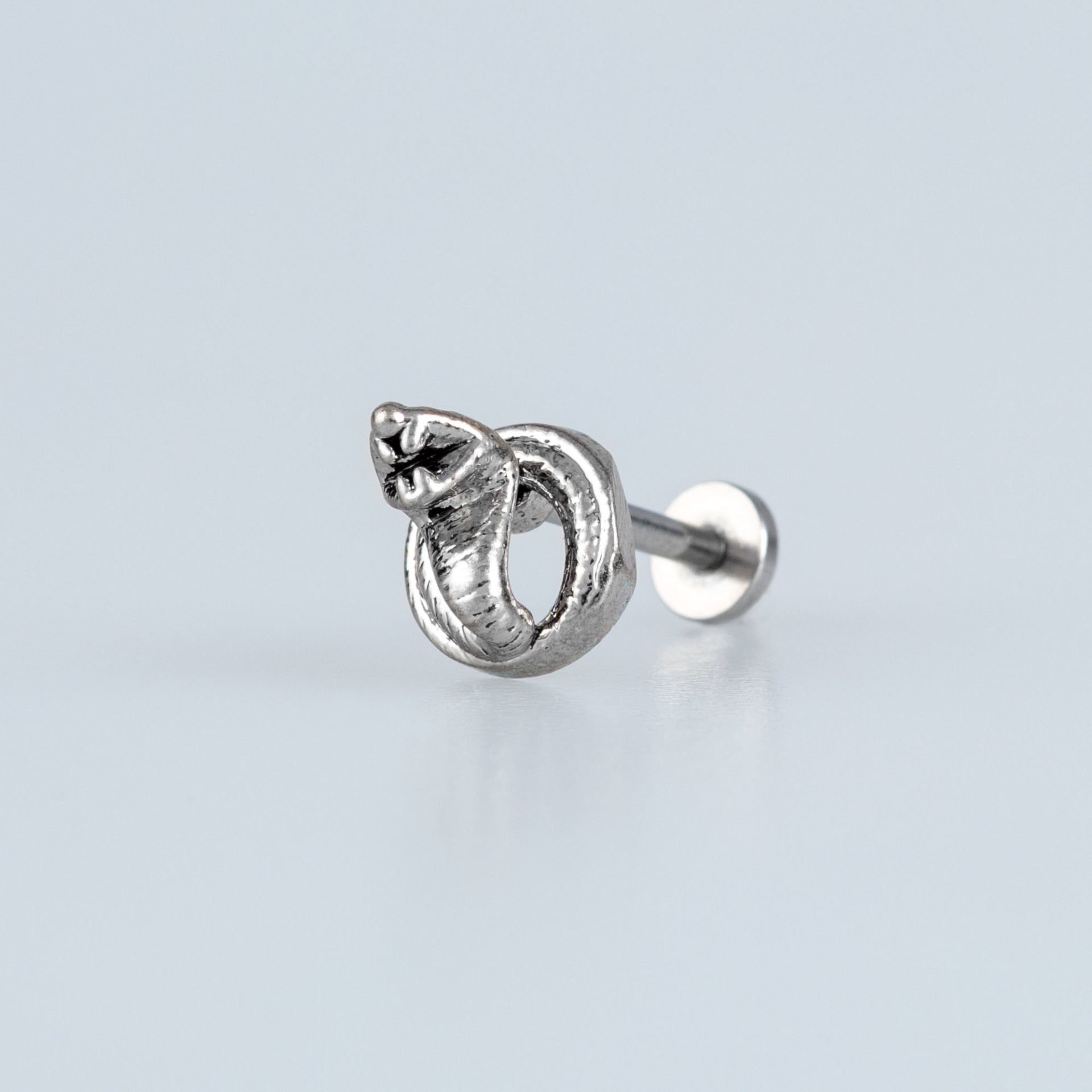 Piercing Steel Tragus Snake