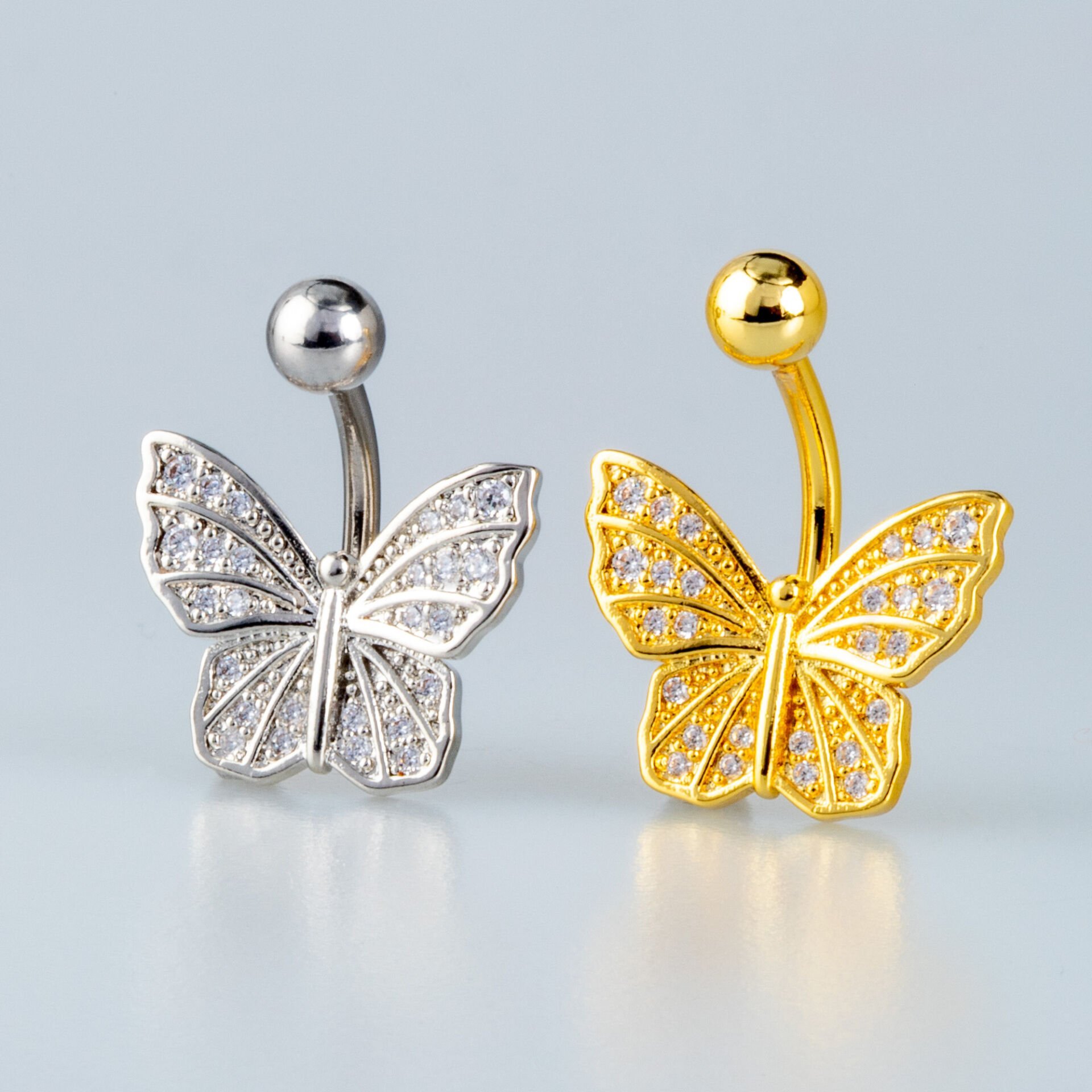 Piercing Göbek Kelebek