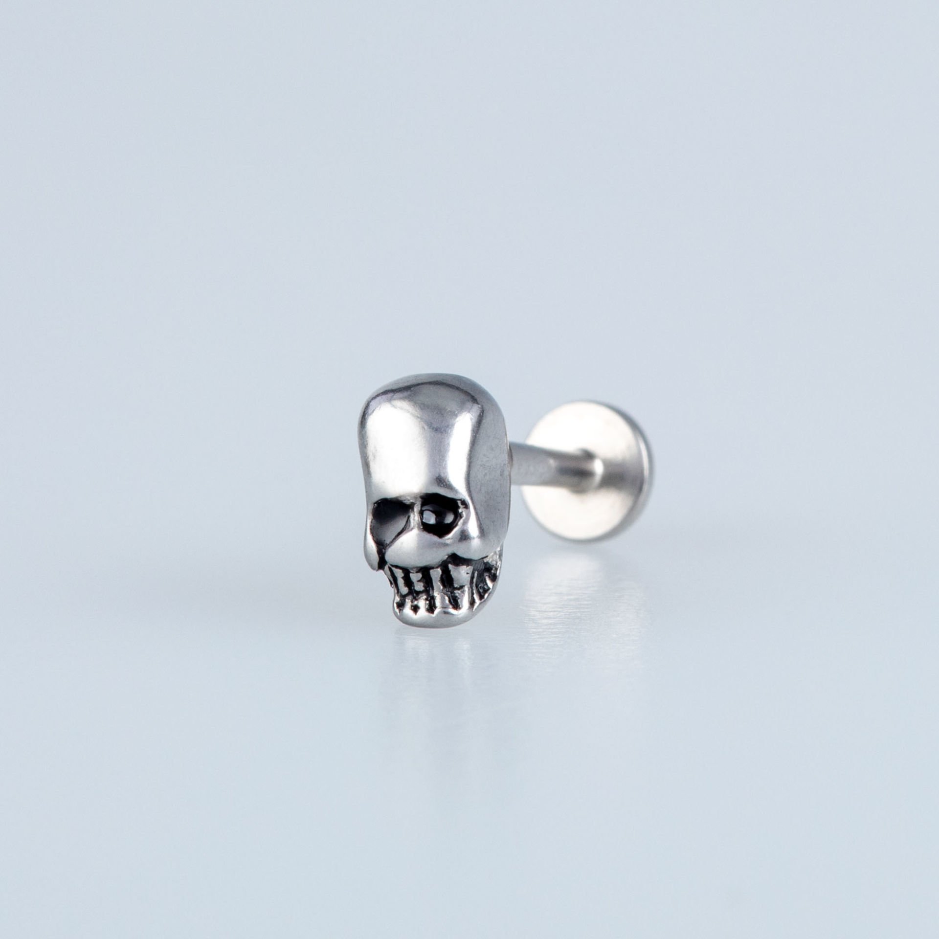 Piercing Steel Tragus Skull