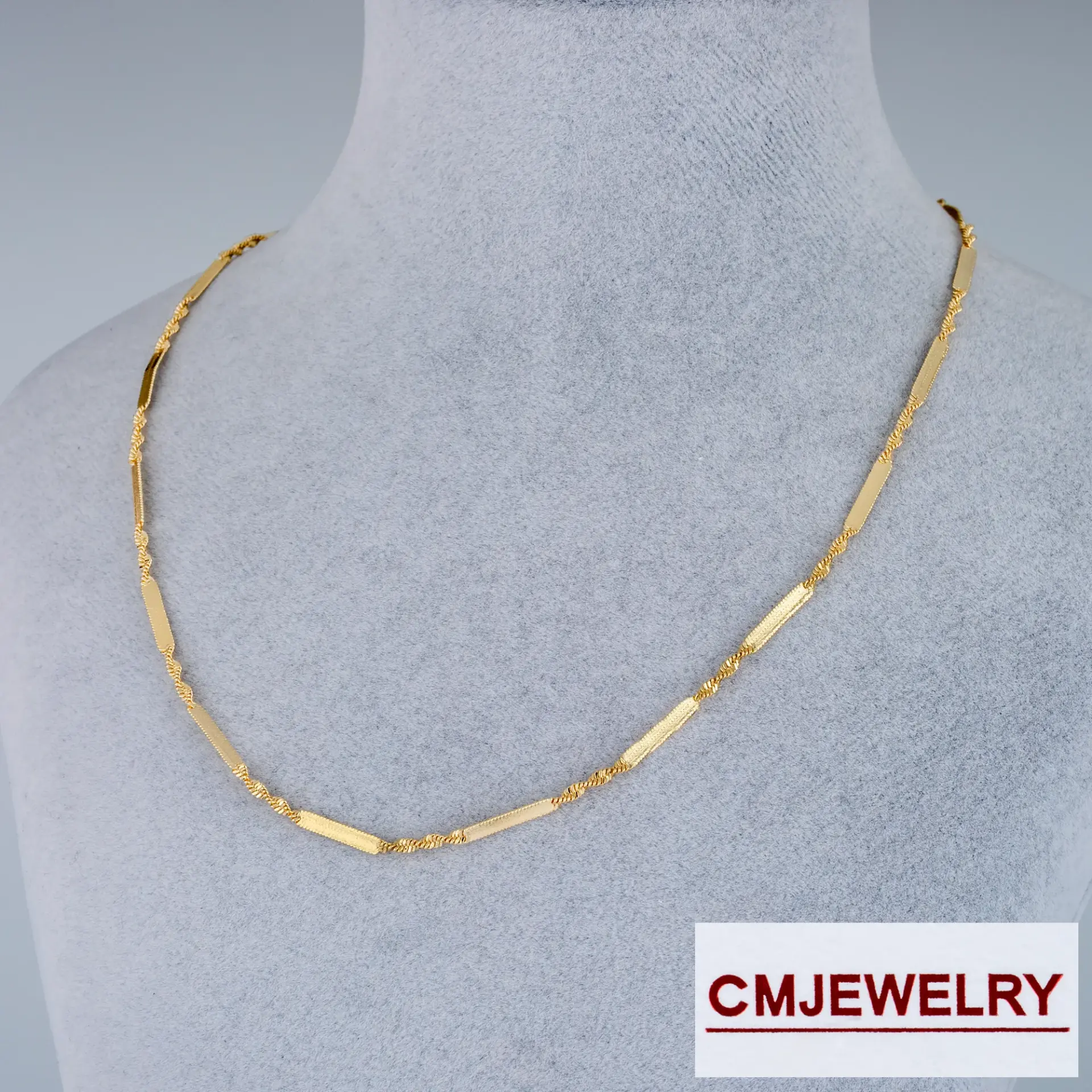 CM Jewelry 14K Zincir Kolye Zincir Boyu: 60cm