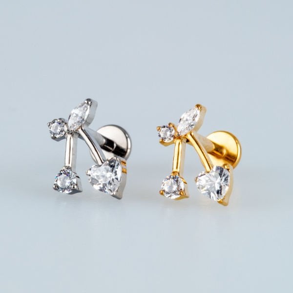 Piercing Titanium Tragus Cherry