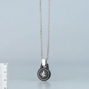 Toptan Pusula Modern Çelik Erkek Kolye