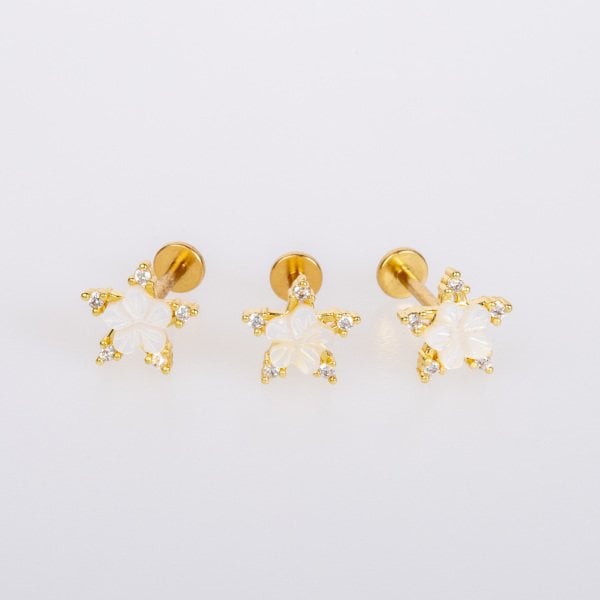 Piercing Tragus Yıldız Çiçek