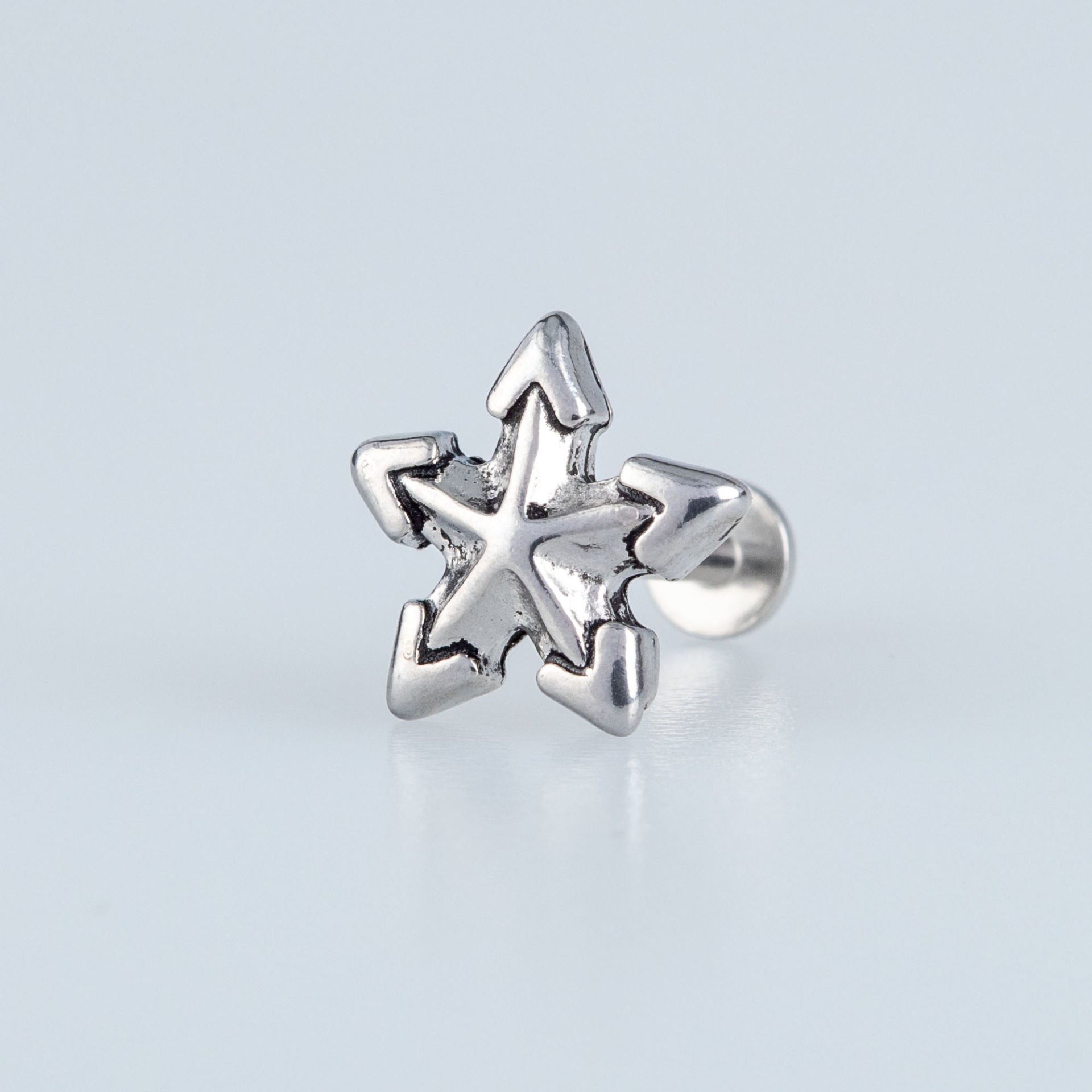 Piercing Çelik Tragus Yıldız