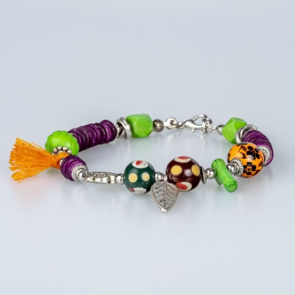 Ethnic Bracelet-Natural Stone