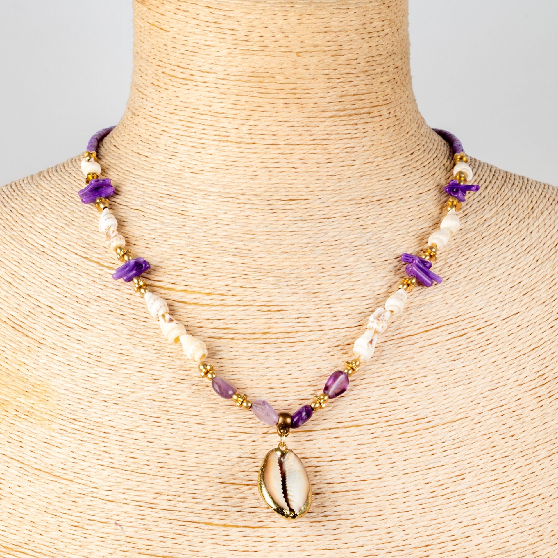 Etnik Doğal Taş Kolye